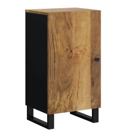 Buffet avec porte 40x31x75 cm bois massif de manguier