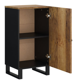 Buffet avec porte 40x31x75 cm bois massif de manguier