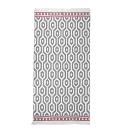 Tapis Gris 80x150 cm Coton