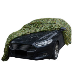 Filet de camouflage avec sac de rangement 5x5 m Vert