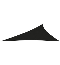 Voile de parasol Tissu Oxford triangulaire 3x4x5 m Noir