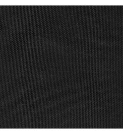 Voile de parasol Tissu Oxford triangulaire 3x4x5 m Noir