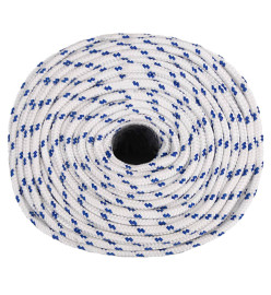 Corde de bateau Blanc 6 mm 50 m Polypropylène