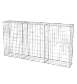 Panier de gabion Acier galvanisé 200x30x100 cm