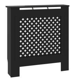 Cache-radiateur MDF Noir 78 cm