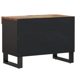 Meuble TV 60x33x43,5 cm bois massif de récupération