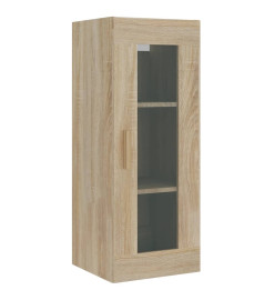 Armoire murale suspendue Chêne Sonoma 34,5x34x90 cm