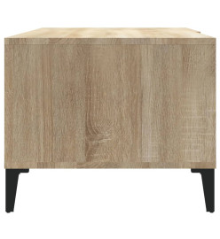 Table basse chêne sonoma 90x50x40 cm bois d'ingénierie