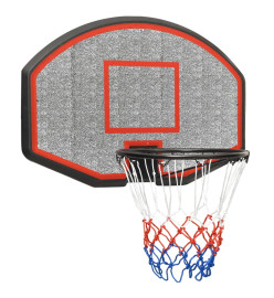 Panneau de basket-ball Noir 71x45x2 cm Polyéthylène