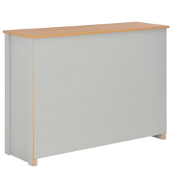 Buffet Gris 112 x 35 x 81 cm