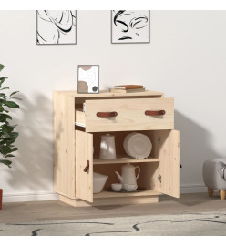 Buffet 65,5x40x75 cm Bois massif de pin