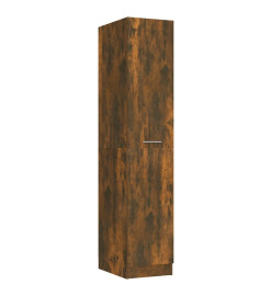 Armoire apothicaire Chêne fumé 30x42,5x150 cm Bois d'ingénierie