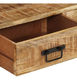 Meuble TV 120x30x45 cm Bois massif de manguier