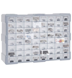 Organisateur multi-tiroirs avec 64 tiroirs 52x16x37,5 cm