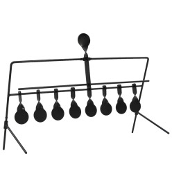 Cible de tir avec réinitialisation automatique et 8+1 cibles