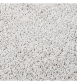 Tapis shaggy antidérapant Gris clair 80x150 cm