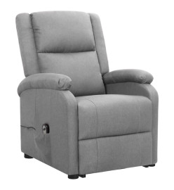 Fauteuil Gris clair Tissu