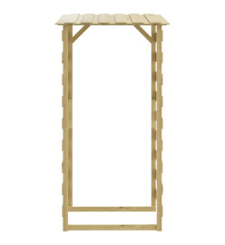 Pergolas avec toits 2 pcs 100x90x200 cm Bois de pin imprégné