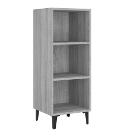 Buffet sonoma gris 34,5x32,5x90 cm bois d'ingénierie