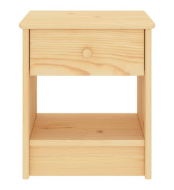 Table de chevet Bois clair 35x30x40 cm Bois de pin massif