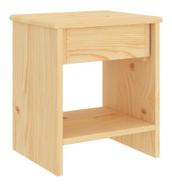 Table de chevet Bois clair 35x30x40 cm Bois de pin massif