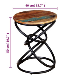 Table d'appoint Bois de récupération massif