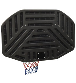 Panneau de basket-ball Noir 109x71x3 cm Polyéthylène