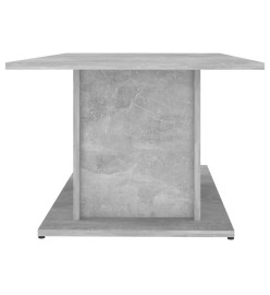 Table basse Gris béton 102x55,5x40 cm Aggloméré