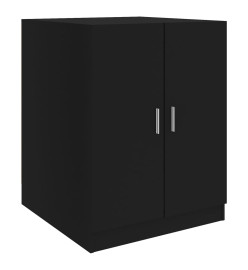 Meuble pour machine à laver Noir 71x71,5x91,5 cm