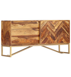 Buffet 118 x 30 x 60 cm Bois massif de Sesham