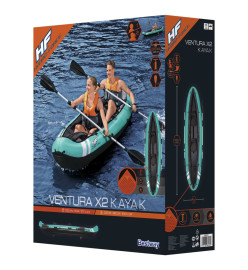 Bestway Kayak gonflable Hydro-Force Ventura X2 330x86 cm