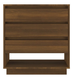 Buffet Chêne marron 70x41x75 cm Bois d'ingénierie