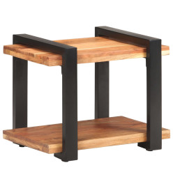 Table de chevet 50x40x40 cm Bois d'acacia massif