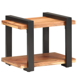 Table de chevet 50x40x40 cm Bois d'acacia massif