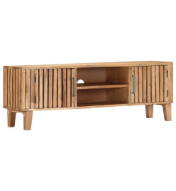 Meuble TV 130 x 30 x 45 cm Bois d'acacia massif