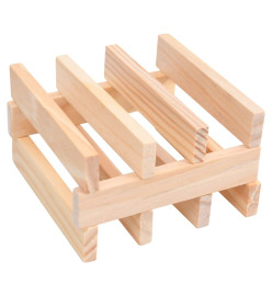 Ensemble de blocs de construction en bois 150 pcs Pin peint