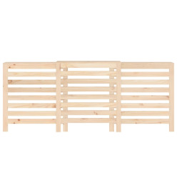 Cache-radiateur 210x21x85 cm Bois massif de pin