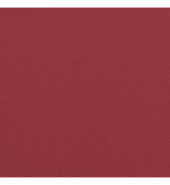 Coussins de chaise 6 pcs rouge bordeaux 50x50x7 cm tissu oxford