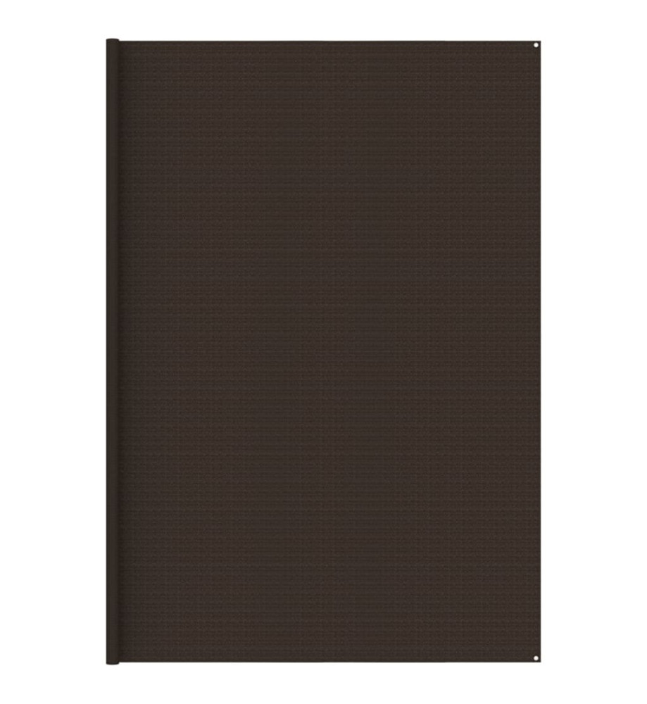 Tapis de tente 400x500 cm Marron