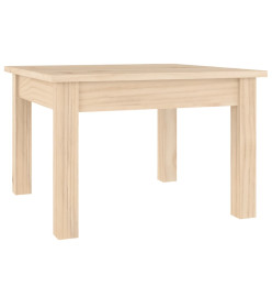 Table basse 45x45x30 cm Bois massif de pin