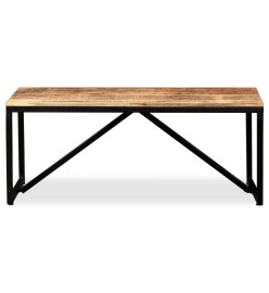 Banc 110 x 35 x 45 cm Bois de manguier massif