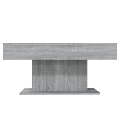 Table basse Sonoma gris 96x50x45 cm Bois d'ingénierie