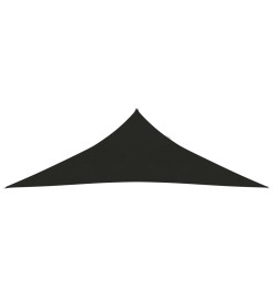 Voile d'ombrage 160 g/m² Noir 3,5x3,5x4,9 m PEHD