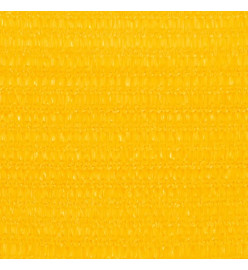 Voile d'ombrage 160 g/m² Jaune 3/4x2 m PEHD