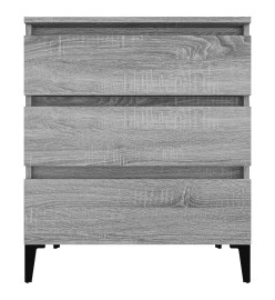 Buffet Sonoma gris 60x35x70 cm Bois d'ingénierie