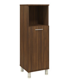 Armoire de bain Chêne marron 30x30x95 cm Bois d'ingénierie