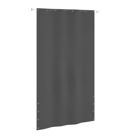 Écran de balcon Anthracite 140x240 cm Tissu Oxford