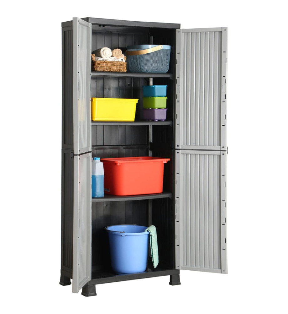 Armoire en plastique 68x39x171,5 cm