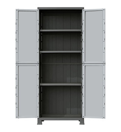 Armoire en plastique 68x39x171,5 cm