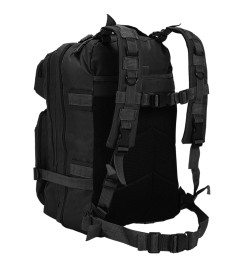 Sac à dos en style militaire 50 L Noir